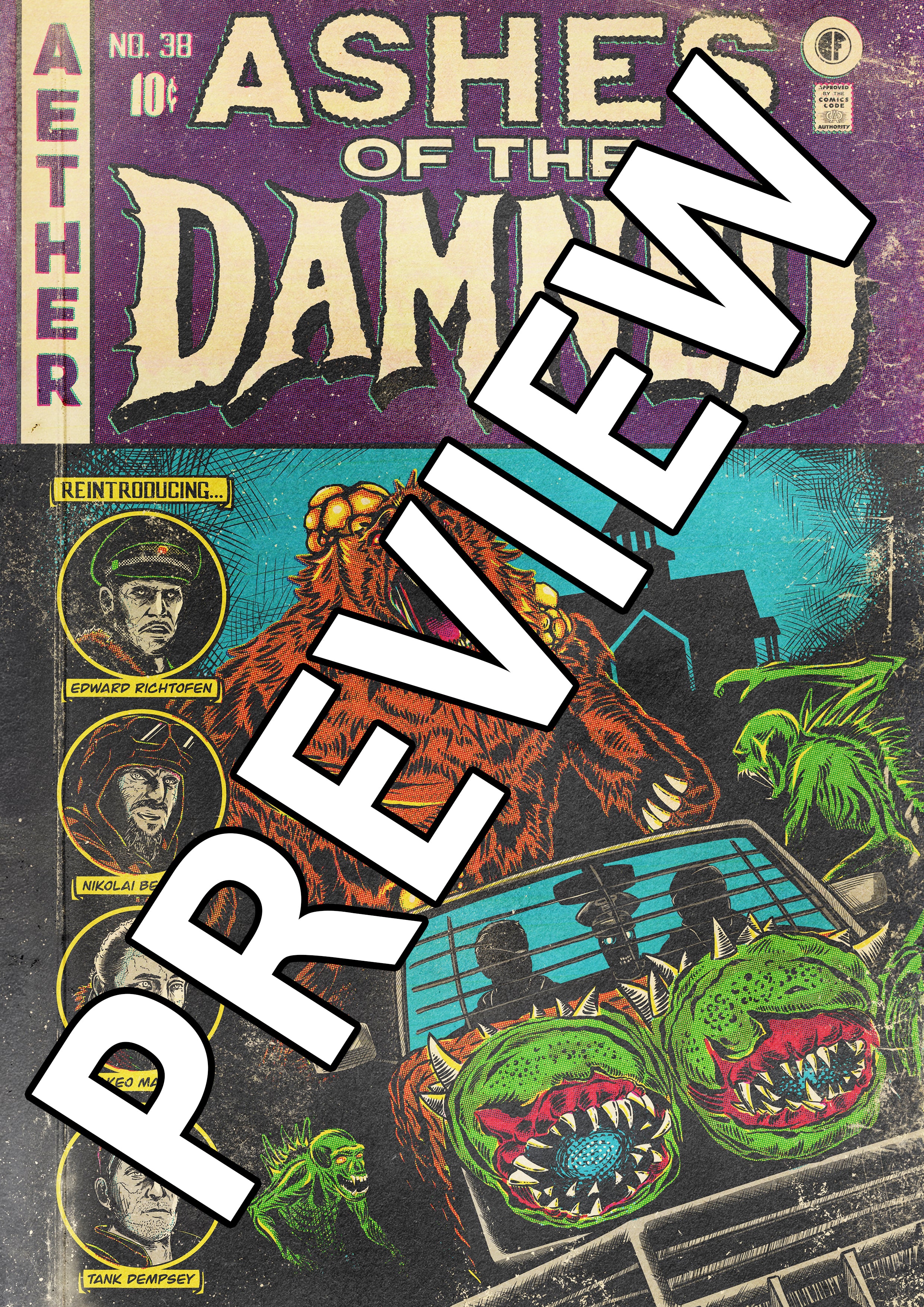*ASHES OF THE DAMNED POSTER
