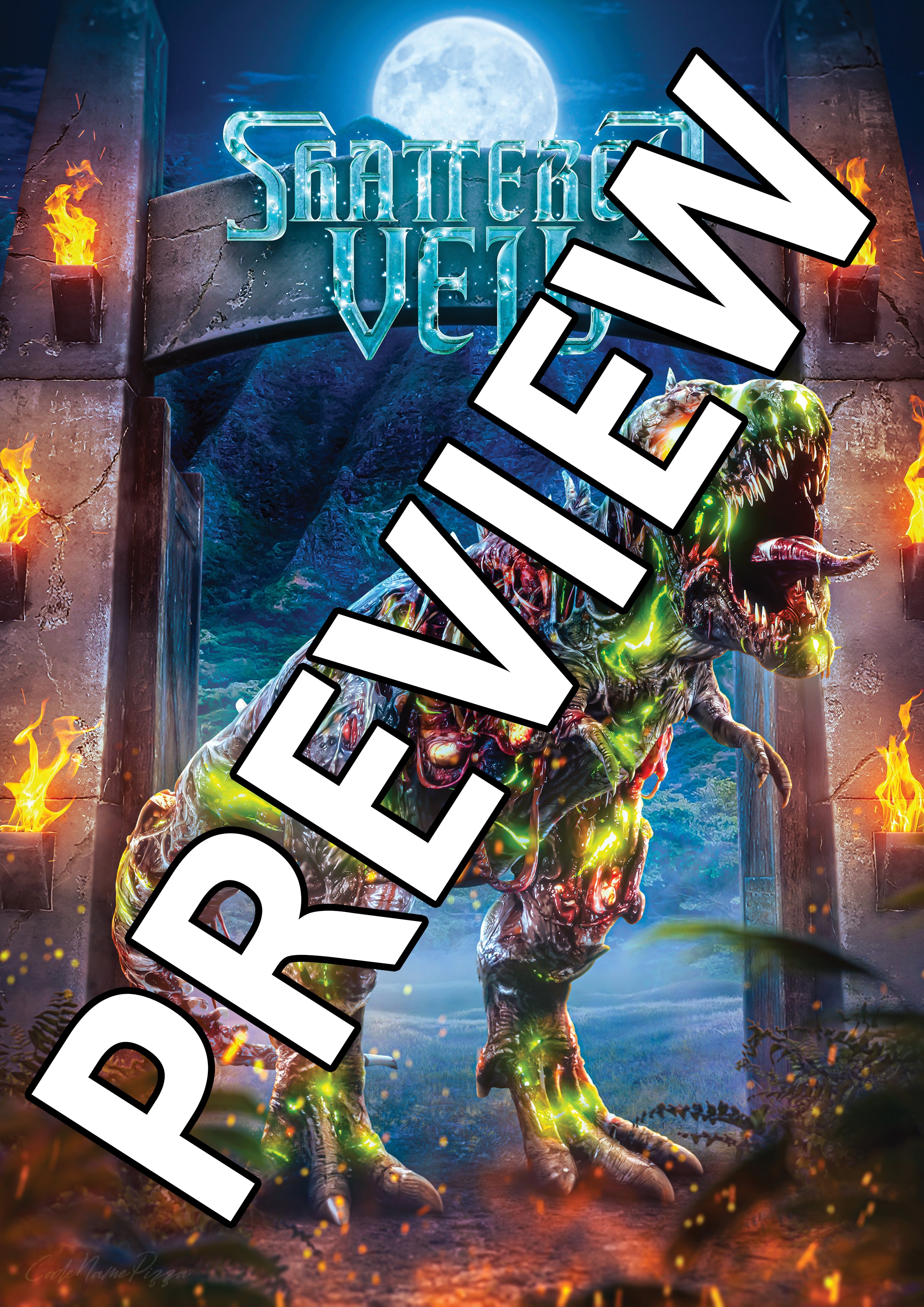 *SHATTERED VEIL "JURRASIC PARK" STYLE POSTER